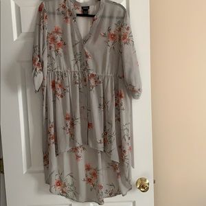 Sheer high low shirt from torrid